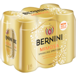 BERNINI MIMOSA 500ml 6 pack